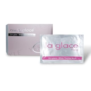 Masque de thérapie blanche La Glace Q10, 10 pièces
