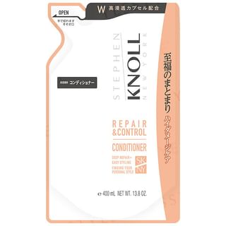 Condicionador de reparación y control Kose Stephen Knoll con recarga de 400 ml