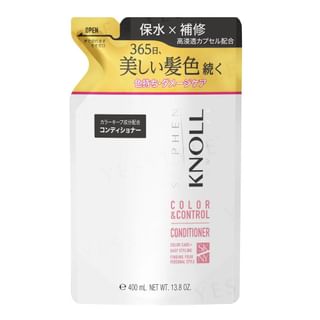 Recarga de acondicionador Kose Stephen Knoll Color y Control, 400 ml