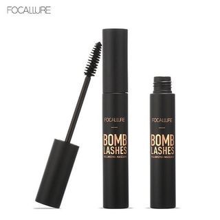 Máscara FOCALLURE Bomb Lashes, voluminosa #1 Negro