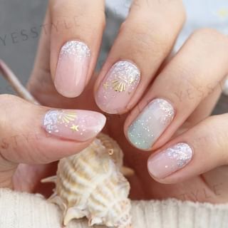 Calcomanías para uñas Lunacaca Mar de Sueños (24 unidades)