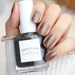 Esmalte de uñas antiguo reloj de bolsillo Aqua Lala