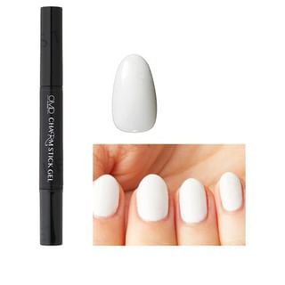 OMD Bastón Gel Uñas - 12 Blanco, 2,5 ml