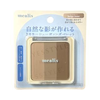 Mealis Shading Palette, Beige, 1 pc