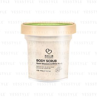 My Scheming - Nashi Blossom & White Musk Body Scrub 400g