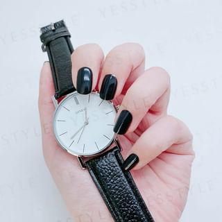 Esmalte de uñas natural a base de agua ALLOYA - Chocolate oscuro (10 ml)