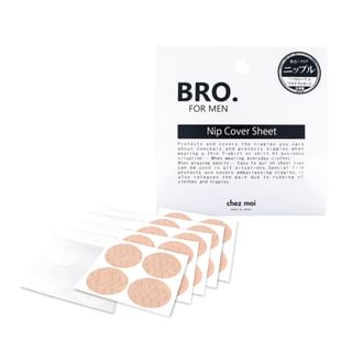 BRO. FOR MEN Nipple Cover Sheets, 40 Sheets