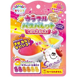 Conjunto de sales de baño MANABURO cambiadoras de color, 12 piezas