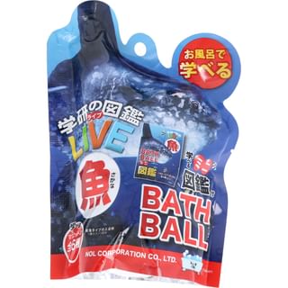 Balón de baño efervescente MANABURO - Colección de peces oceánicos