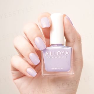 Laca de uñas natural a base acuosa ALLOYA - Púrpura (10ml)
