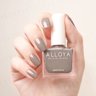Laca de uñas natural a base acuosa Aloya - Pudín de semillas de chía y nueces (10 ml)