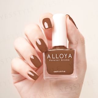 Laca de uñas natural a base de agua ALLOYA, Milk Toffee Sundae, 10ml