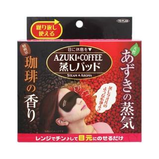 Máscara para los ojos con vapor de albaricoque y café de To-Plan de Japón