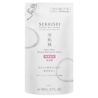 Lavant moussant Kose Sekkisei Clear Wellness 140ml Réapprovisionnement