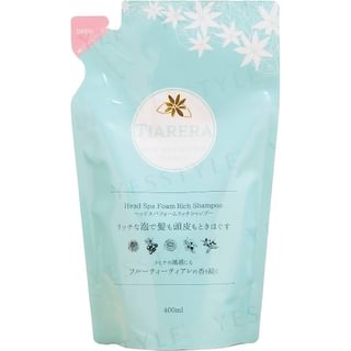 Champú rico Aretocore TIARERA - Recarga de 400 ml