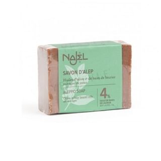 Jabón de Alepo 4% BLO Najel 155g