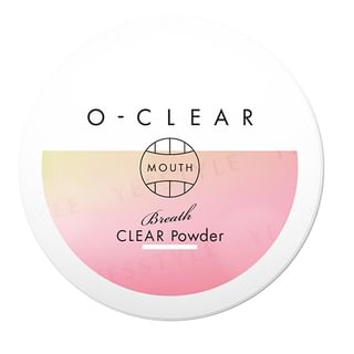 Polvo blanqueador dental AlphaX O-CLEAR con sensación fresca carbónica 20g
