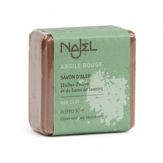 Jabón de Alepo con Arcilla Roja Najel, 100g
