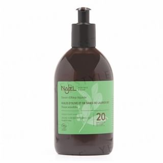 Jabón líquido de Alepo orgánico Najel 20% BLO, 500 ml