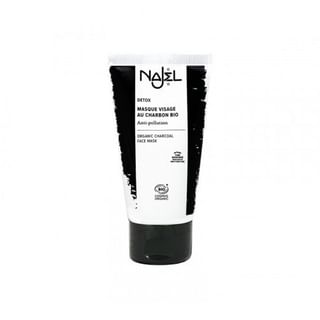 Máscara Facial Desintoxicante de Carbón Orgánico Najel, 80 ml