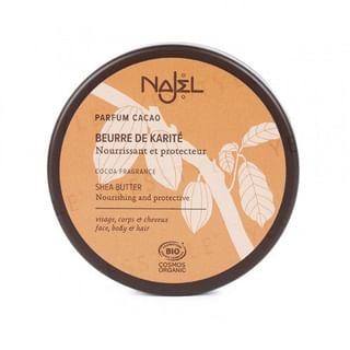 Manteca de karité orgánica de Najel con aroma a cacao - 100g