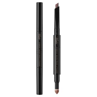 Lápiz y polvo para cejas Kose Visee, BR32 Rosa Ceniza