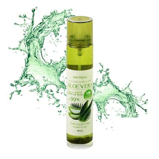 Leche corporal calmante de aloe vera isLeaf, 120 ml