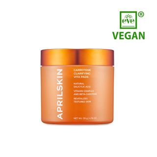 Pad de vitalización y aclarado con beta-caroteno de APRILSKIN