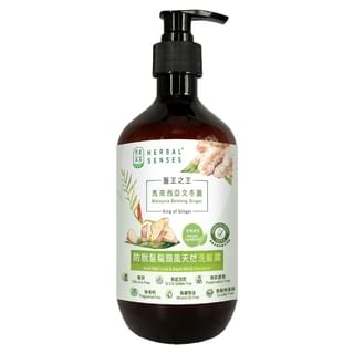Shampoing Herbal Senses Roi du Gingembre, 500 ml