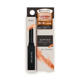 Lápiz Labial Transparente Beauty World Naranja