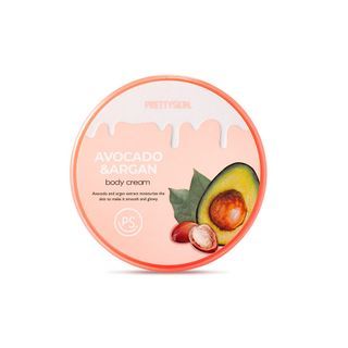 Crème corporelle Pretty Skin à l'avocat et à l'argan, 300 ml
