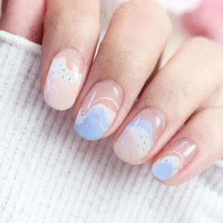Autocollants d'art nail Lunacaca Sakura Ocean