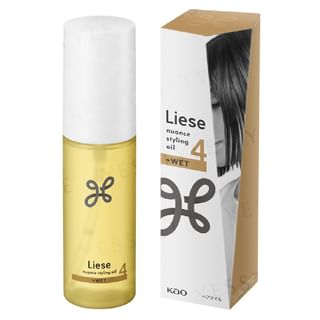 Huile de coiffage Kao Liese Nuance 4 + Wet, 80 ml