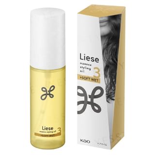 Kao Liese Nuance Styling Oil 3 + Soft Wet, 80ml