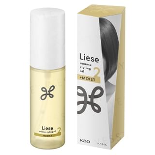 Huile de coiffage Liese Nuance de Kao + Hydratante, 80 ml