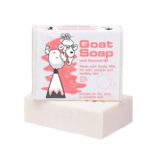 Savon de chèvre Goat is GOAT avec huile de noix de coco - 100g