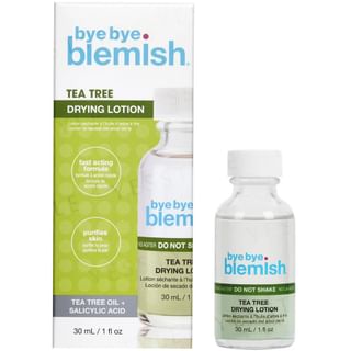 Lotión secante de árbol de té Bye Bye Blemish, 30 ml