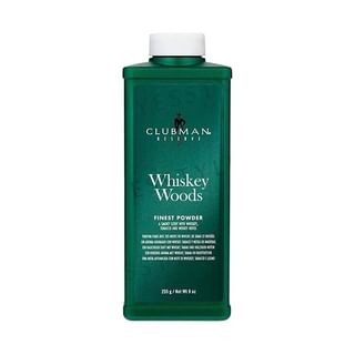 Polvo para afeitar Clubman Whiskey Woods, 255g