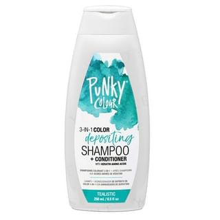Punky Colour 3-in-1 Color Depositing Shampoo + Conditioner Tealistic