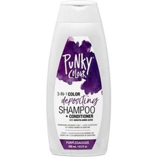 Punky Colour 3-in-1 Color Depositing Shampoo + Conditioner, Purpledacious