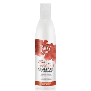 Punky Colour 3-in-1 Color Depositing Shampoo + Conditioner Auburnamazing