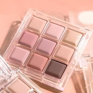 Paleta de sombra de ojos JILL LEEN Chocolate Blanco con 9 colores - #CC02