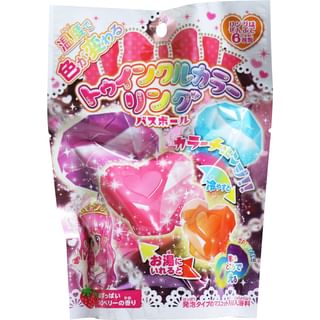 Balón de baño Manaburo Con coloración brillante Fresa, 65g - Estilo aleatorio