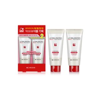 Set de 2 limpiadores en espuma equilibrantes del pH de CAREZONE (200 ml cada uno)