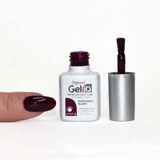 Laca de uñas gel Depend Cosmetic Gel iQ 1034 Burdeos Rosado 5 ml