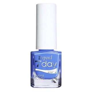 Laque hybride Depend 7 jours 7143 Fantaisie Bleue, 5 ml