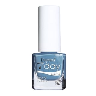 Esmaltes híbridos Depend de 7 días - Azul botánico (5 ml)