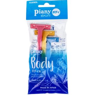 Navaja de precisión FEATHER Piany Body T, 3 unidades