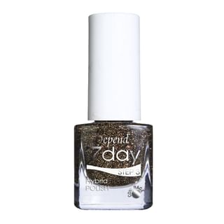 Laque hybride Depend Cosmétique 7 jours - Or fol (5 ml)