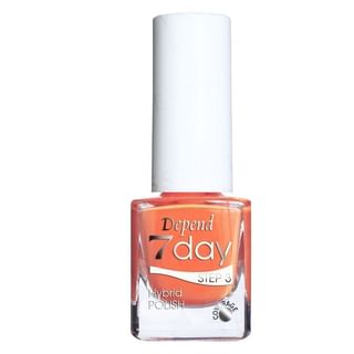 Laque hybride Depend Cosmétique 7 jours - Corail Attirant (5 ml)